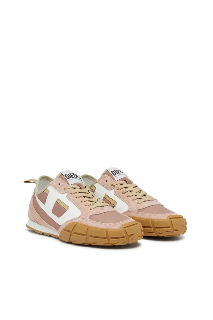 s-pagodha low w S-Pagodha-Sneakers in leather, suede and ripstop