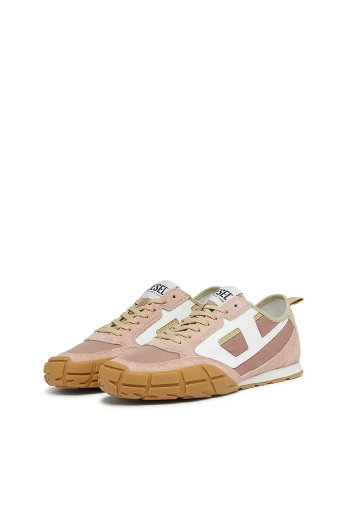 s-pagodha low w S-Pagodha-Sneakers in leather, suede and ripstop