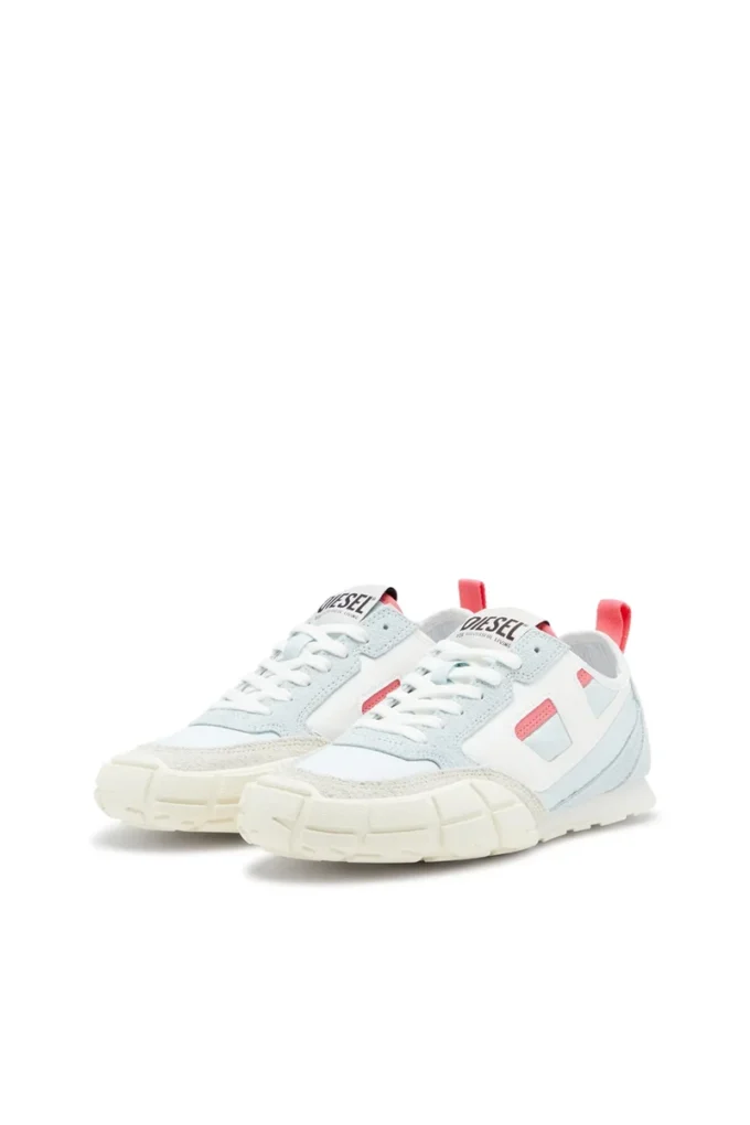 s-pagodha low w S-Pagodha-Sneakers in leather, suede and ripstop
