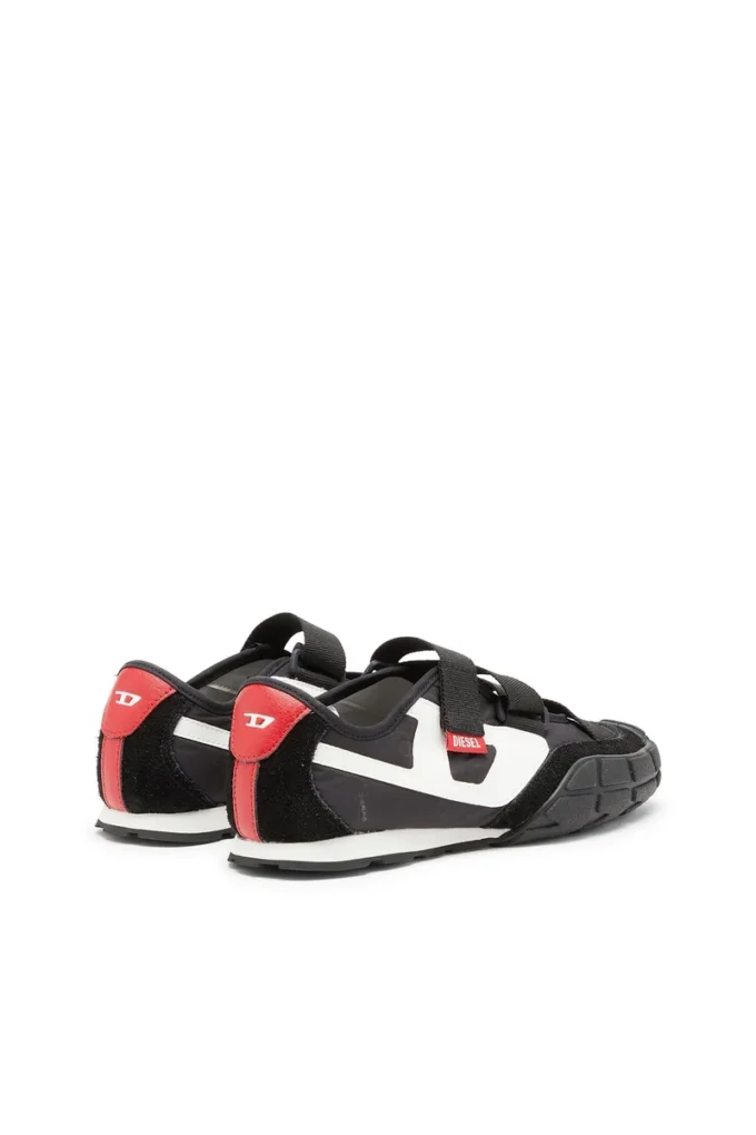 s-pagodha slip-on w S-Pagodha-Tongue-free strap sneakers in ripstop