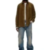 s-simply-ajfq Cotton shirt with embroidery on the collar