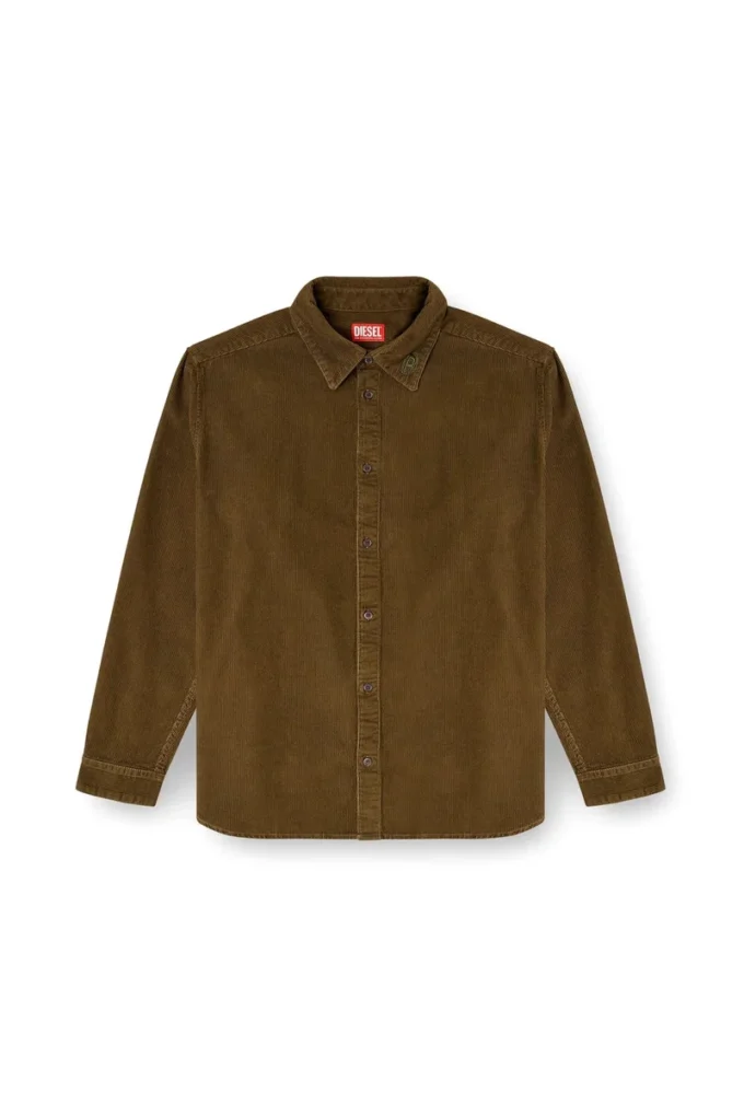 s-simply-ajfq Cotton shirt with embroidery on the collar