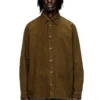s-simply-ajfq Cotton shirt with embroidery on the collar