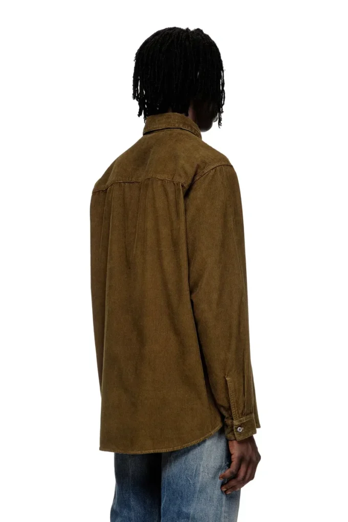 s-simply-ajfq Cotton shirt with embroidery on the collar