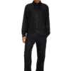 s-simply-c Fluid shirt with logo embroidery