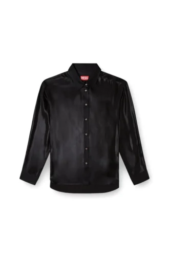 s-simply-c-wn-q1 Fluid shirt in laminated fabric