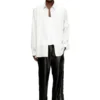 s-simply-gsbg Wool blend shirt with Oval D embroidery
