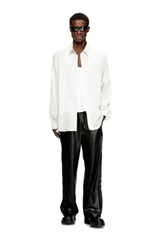s-simply-gsbg Wool blend shirt with Oval D embroidery
