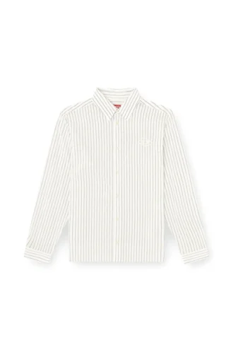 s-simply-gsbg Wool blend shirt with Oval D embroidery