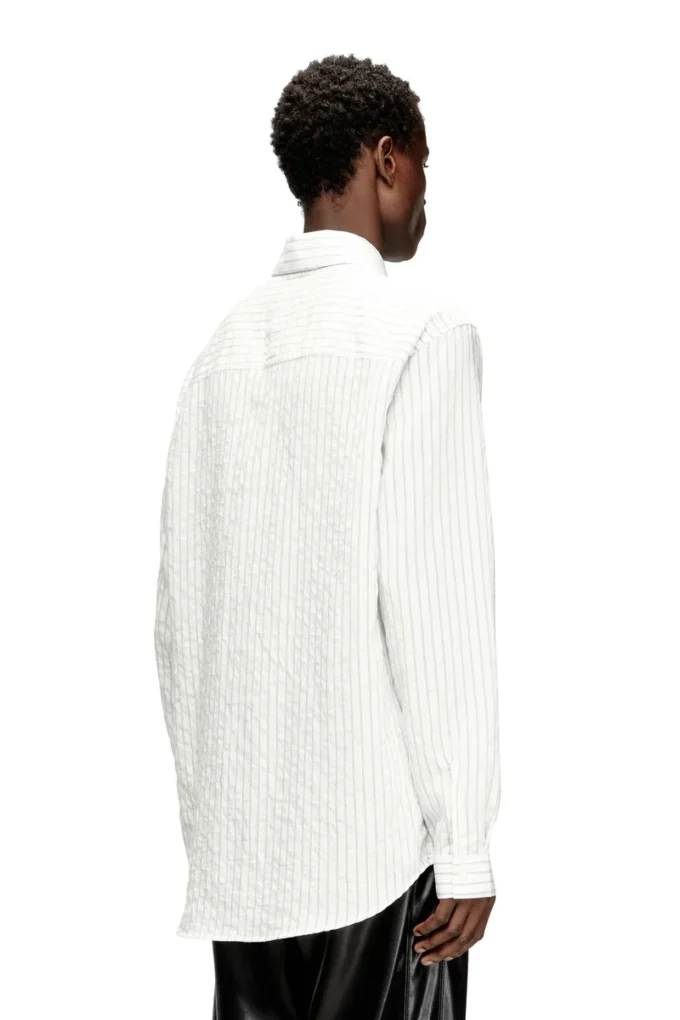 s-simply-gsbg Wool blend shirt with Oval D embroidery