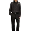 s-simply-gsbh Stretch poplin shirt with embroidery