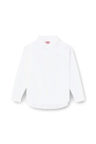 s-simply-gsbh Stretch poplin shirt with embroidery