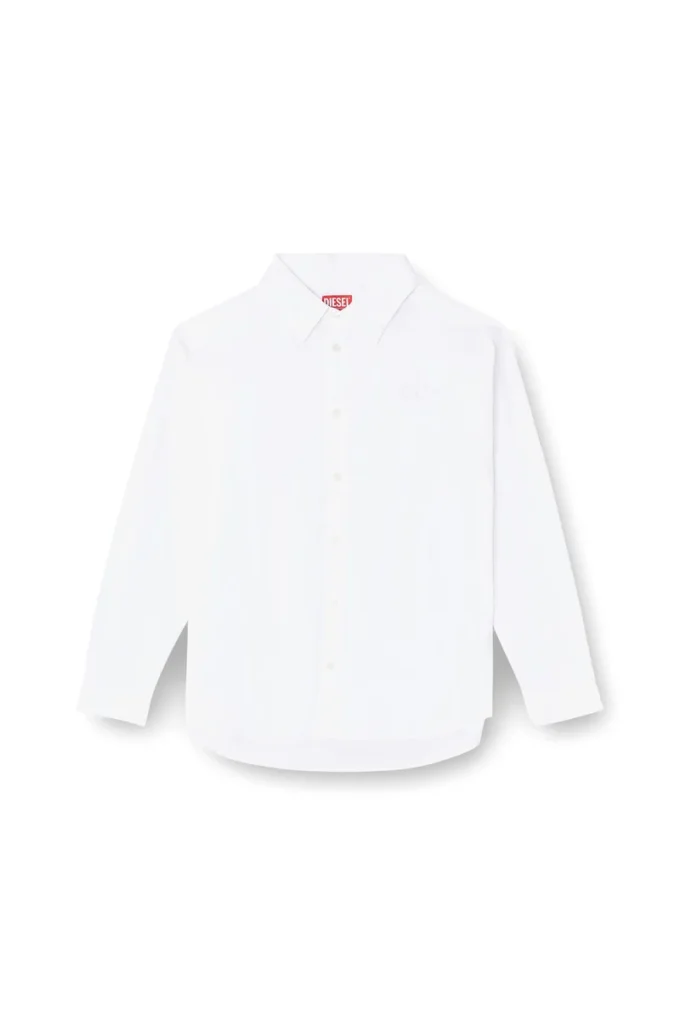 s-simply-gsbh Stretch poplin shirt with embroidery