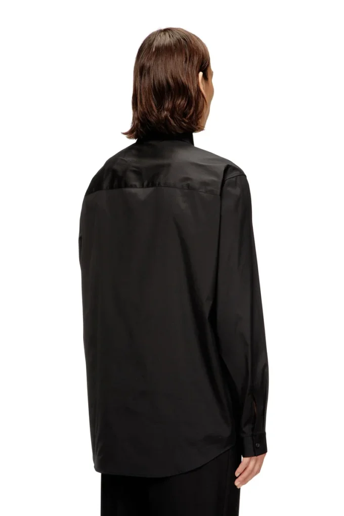 s-simply-gsbh Stretch poplin shirt with embroidery