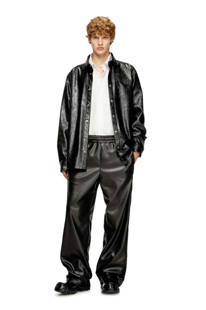 s-simply-qmbu Textured shirt with branded buttons