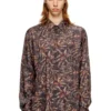 s-simply-spider-pjbk Lyocell shirt with all-over print