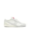 s-slante-d low S-Slante-D-Sneakers in suede and leather with D logo