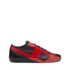 s-slante-d low S-Slante-D-Sneakers in suede and leather with D logo