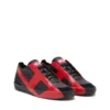 s-slante-d low S-Slante-D-Sneakers in suede and leather with D logo