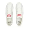 s-slante-d low S-Slante-D-Sneakers in suede and leather with D logo