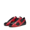 s-slante-d low S-Slante-D-Sneakers in suede and leather with D logo