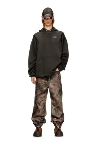 s-thug-hoodie Hoodie with faded effect