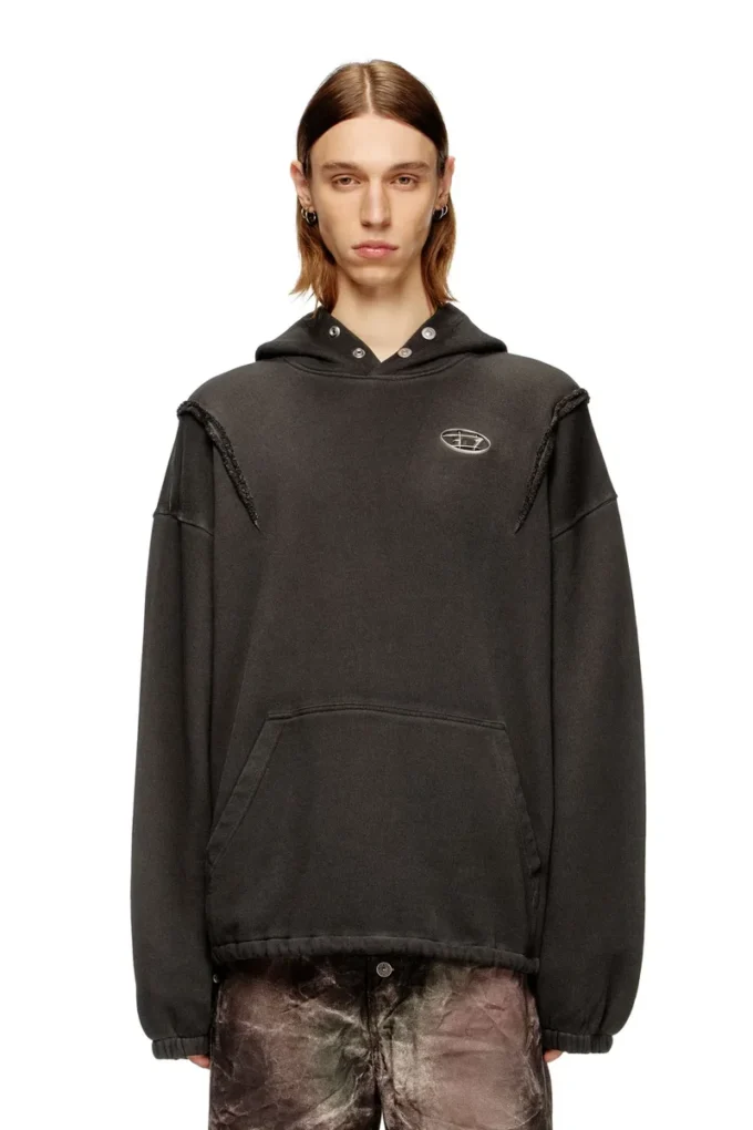 s-thug-hoodie Hoodie with faded effect