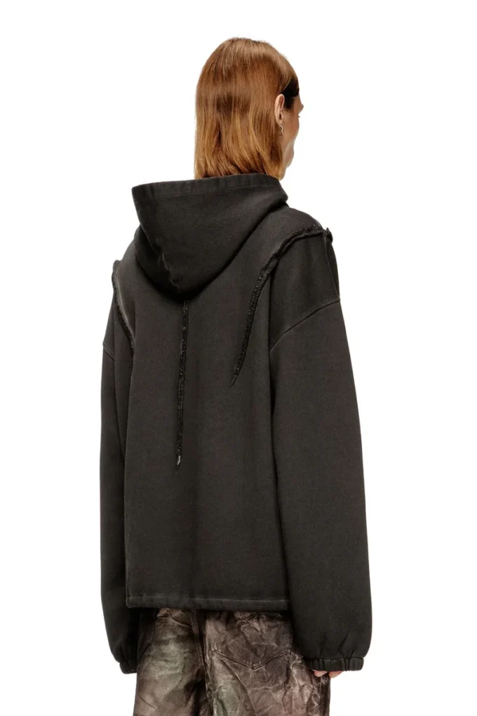 s-thug-hoodie Hoodie with faded effect