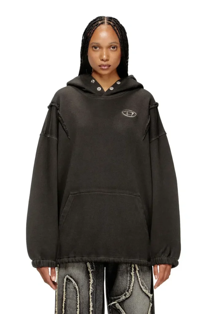 s-thug-hoodie Hoodie with faded effect