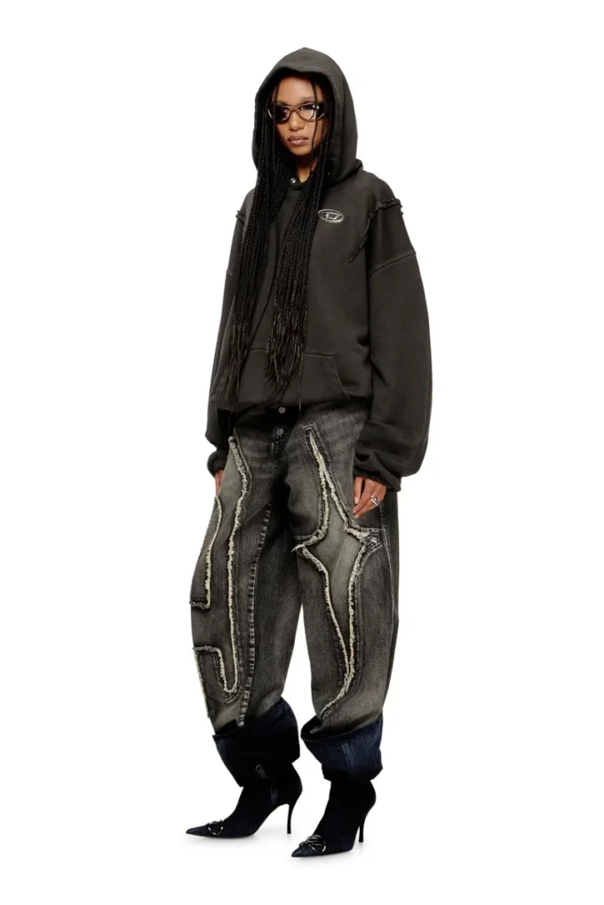s-thug-hoodie Hoodie with faded effect