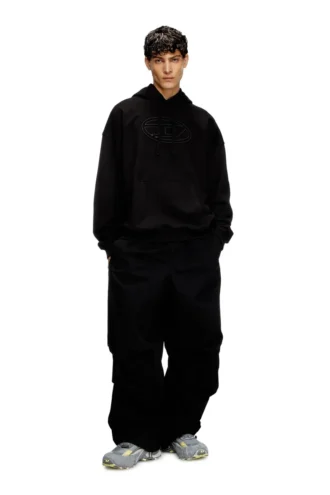 s-ummer-bigoval Hoodie with embossed Oval D