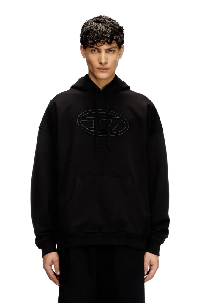 s-ummer-bigoval Hoodie with embossed Oval D