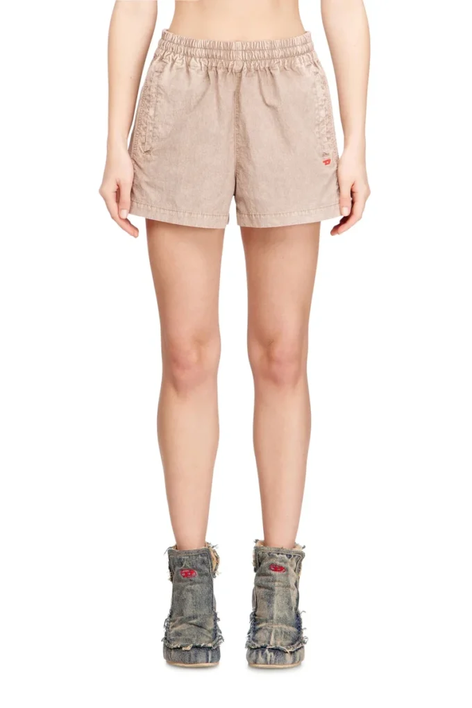 s-unny Nylon shorts with side bands