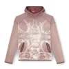 s-waf-hood-new Faded waffle hoodie with graphic print