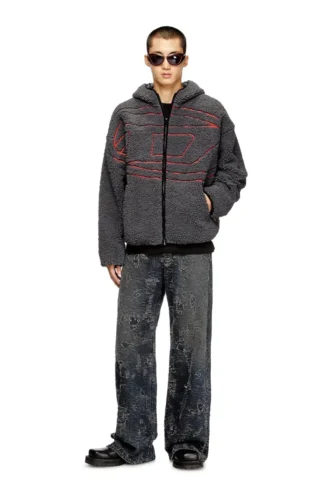 s-zat Teddy hoodie sweatshirt