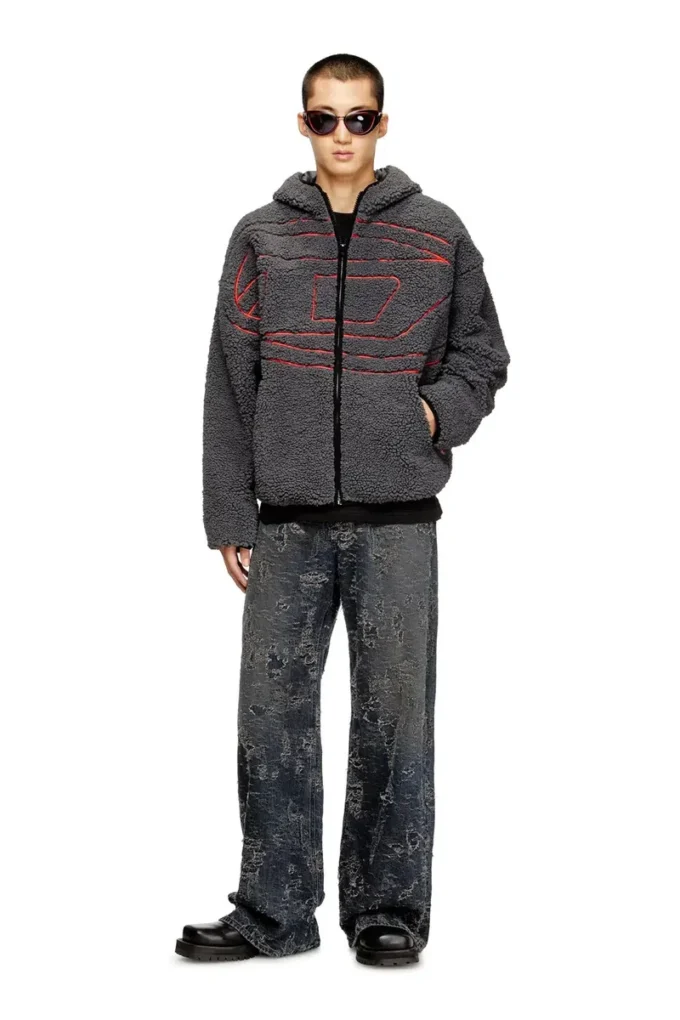s-zat Teddy hoodie sweatshirt