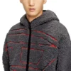 s-zat Teddy hoodie sweatshirt