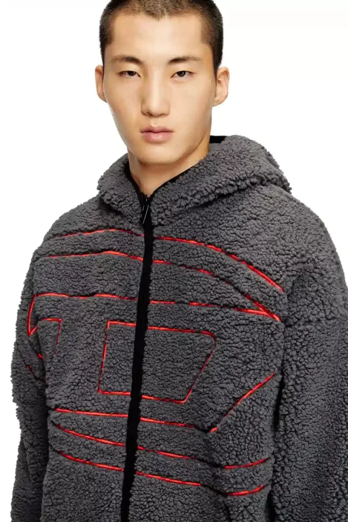 s-zat Teddy hoodie sweatshirt