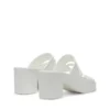 sa-bonnie Sa-Bonnie-Heeled rubber slides with cut-out logo