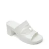 sa-bonnie Sa-Bonnie-Heeled rubber slides with cut-out logo