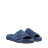 sa-slide d oval Sa-Slide D-Denim slides with embossed strap
