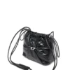 scrunch-d bucket Scrunch-D-Bucket bag in shiny wrinkled leather