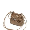 scrunch-d bucket Scrunch-D-Bucket bag in shiny wrinkled leather