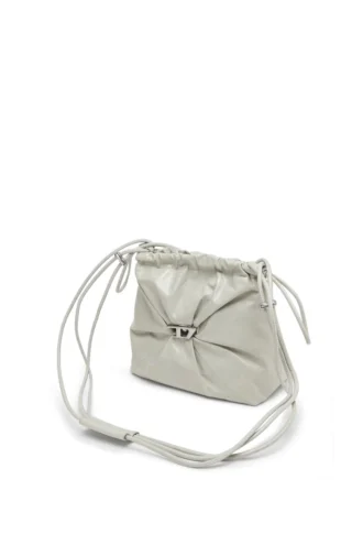 scrunch-d bucket Scrunch-D-Bucket bag in shiny wrinkled leather