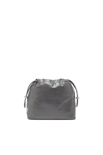 scrunch-d bucket Scrunch-D-Bucket bag in shiny wrinkled leather