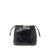 scrunch-d bucket Scrunch-D-Bucket bag in shiny wrinkled leather