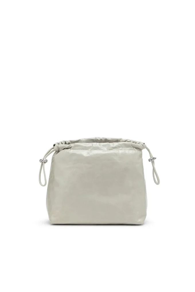 scrunch-d bucket Scrunch-D-Bucket bag in shiny wrinkled leather