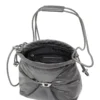 scrunch-d bucket Scrunch-D-Bucket bag in shiny wrinkled leather