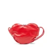 scrunch-d heart Scrunch-D-Heart shoulder bag in scrunched leather