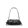 scrunch-d shoulder s Scrunch-D S-Shoulder bag in scrunched leather